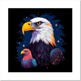 Eagle Fathers Day Posters and Art